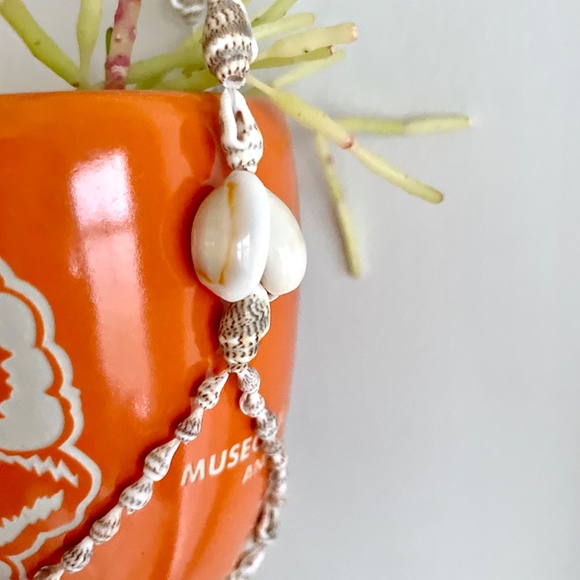 Shell Hanging Basket / Plant Hanger / Wall Hanging - Picture 8 of 16